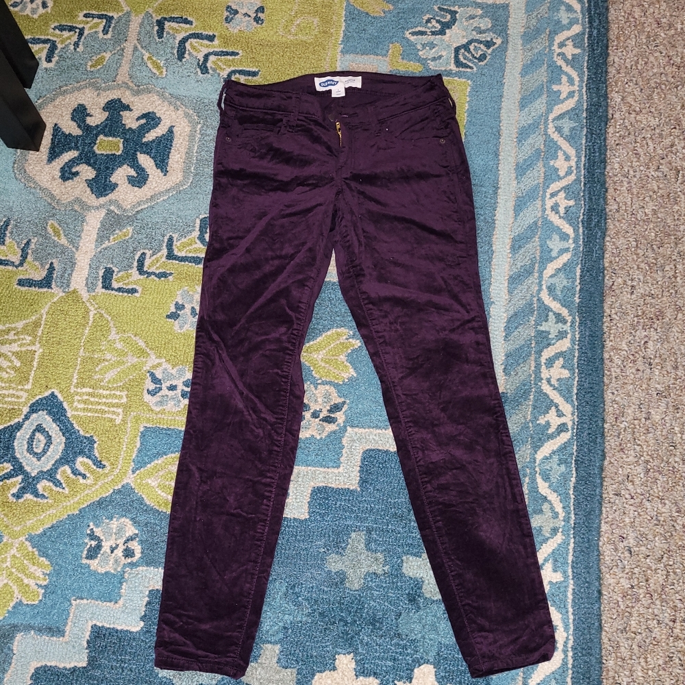 Old Navy Skinney Velvet Pants